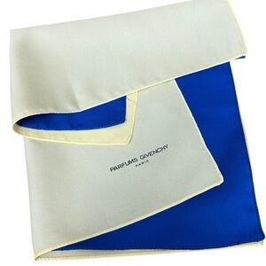 Givenchy Parfums Yellow and Blue Handkerchief Set
